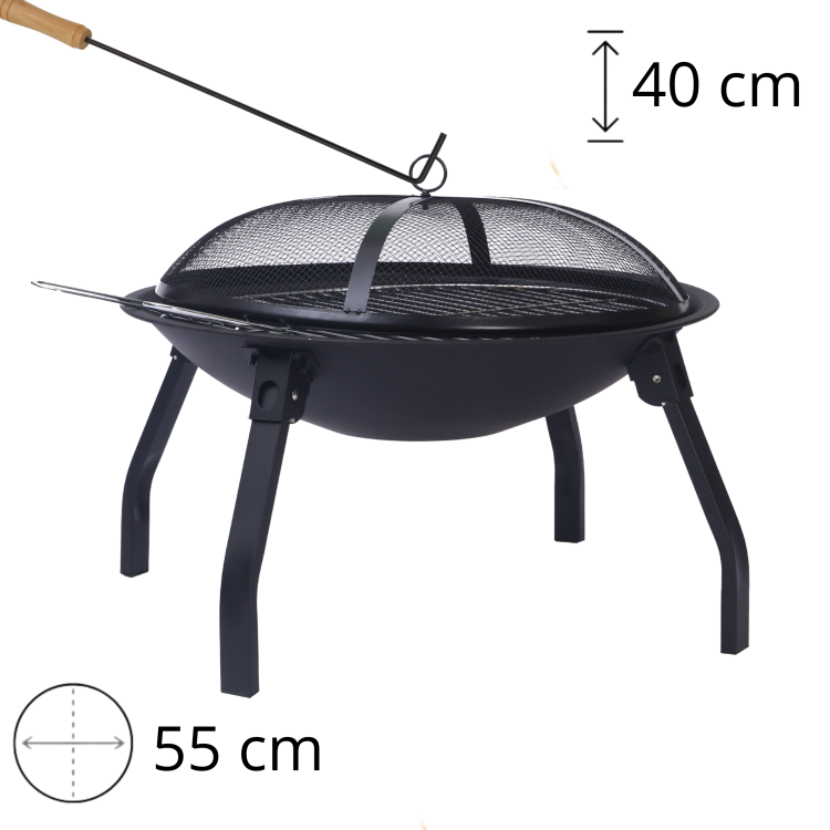 Palenisko ogrodowe Torino 55cm