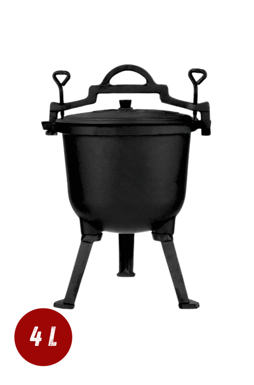 Kociołek żeliwny 4 litry