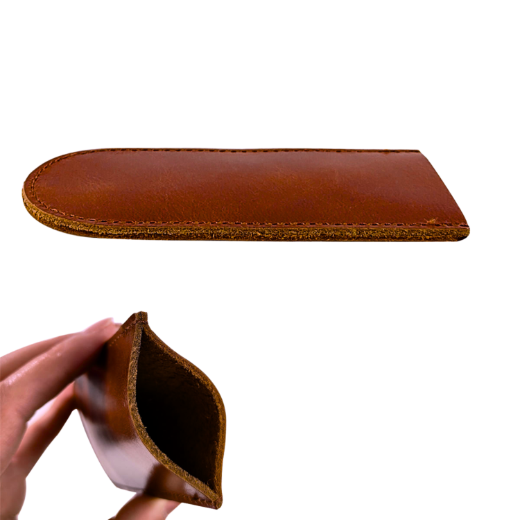 Skórzana osłona na rączkę patelni żeliwnych