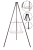 Trójnóg z rusztem do palenisk 60 cm