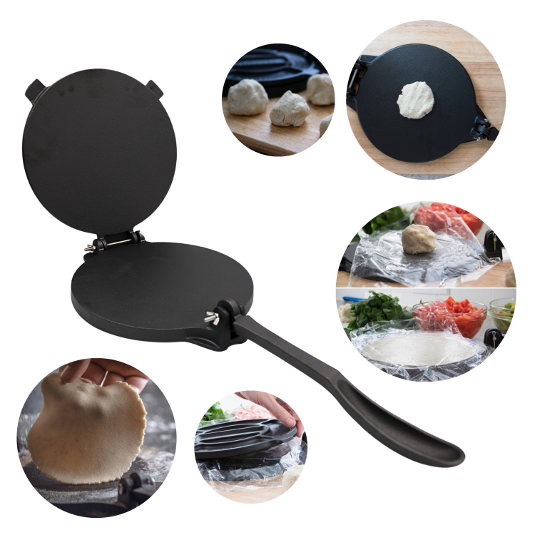 żeliwna prasa do wypieku tortilli