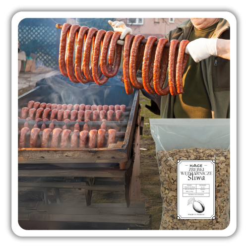 Zrębki wędzarnicze śliwa 1kg