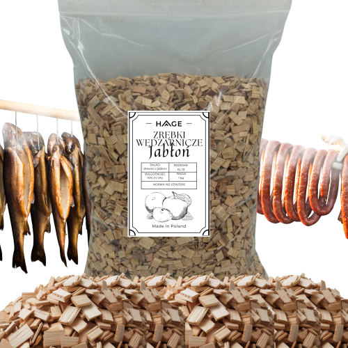 Zrębki wędzarnicze jabłoń 1kg