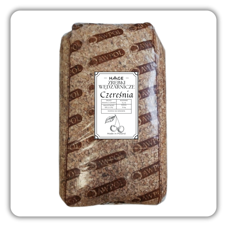 Zrębki wędzarnicze czereśnia 15kg
