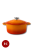 Garnek żeliwny emaliowany 4l pomarańczowy 24 cm
