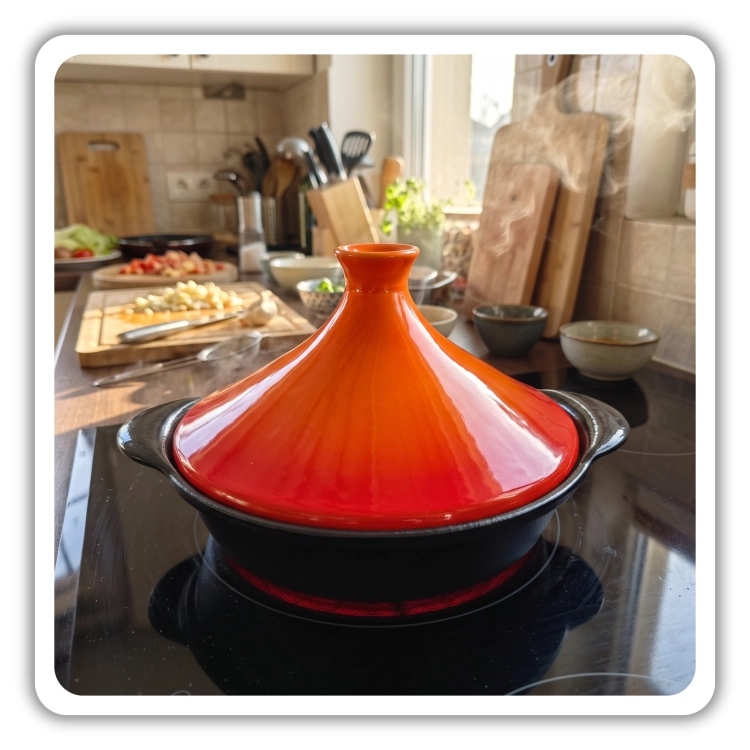 TAGINE GARNEK MAROKAŃSKI EMALIOWANY ŻELIWNY TAJINE TADŻIN TAŻIN 27 cm.png