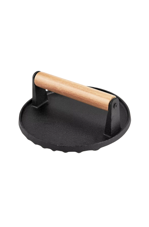 Prasa żeliwna do burgerów okrągła