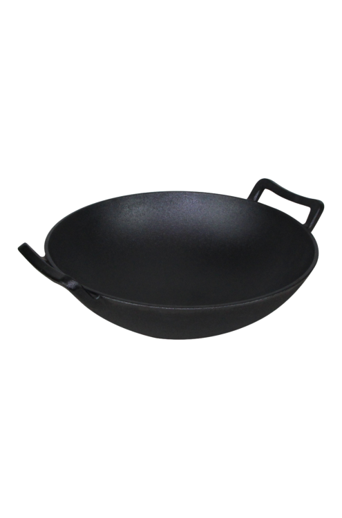 Wok żeliwny 30cm