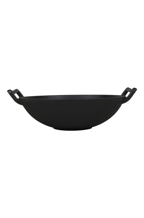 Wok żeliwny 30cm