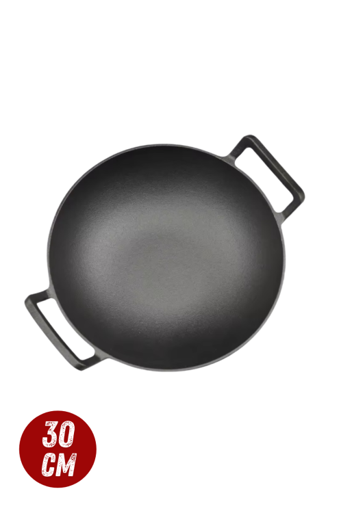 Wok żeliwny