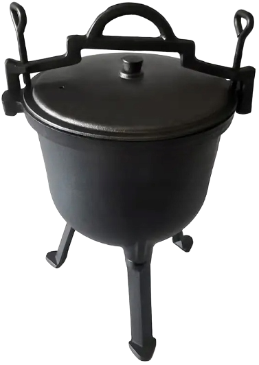 Kociołek żeliwny emaliowany 10L