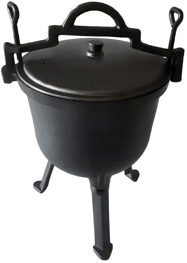 Kociołek żeliwny 4L